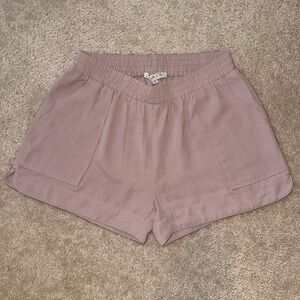 EUC Mauve Purple Elastic Shorts - Small